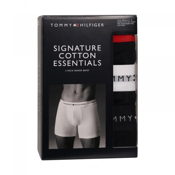 3PACK pánske boxerky Tommy Hilfiger tmavo modré (UM0UM02765 0W3) M, trenky