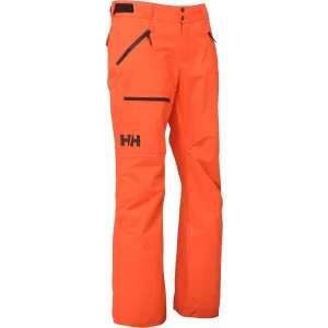 Helly Hansen SOGN CARGO PANT Pánske lyžiarske nohavice, oranžová, veľkosť