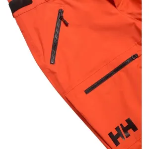 Helly Hansen SOGN CARGO PANT Pánske lyžiarske nohavice, oranžová, veľkosť