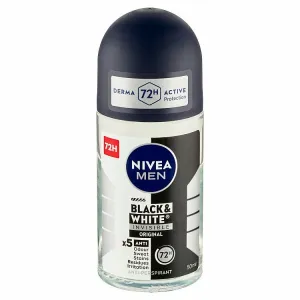 NIVEA Guličkový antiperspirant pre mužov Black&White Original