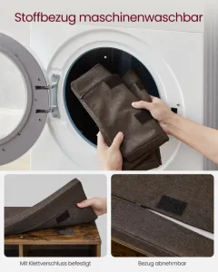SONGMICS Botník Vasagle Endersen 78,5 cm hnědý/černý