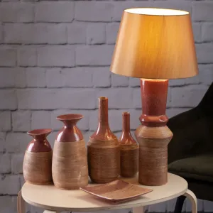 Dekoratívna lampa ELDA 01 červená