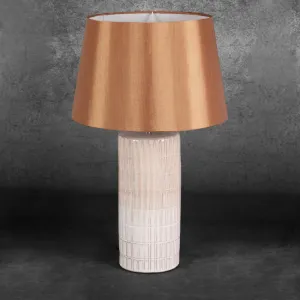 Dekoratívna lampa EDNA 01 krémová