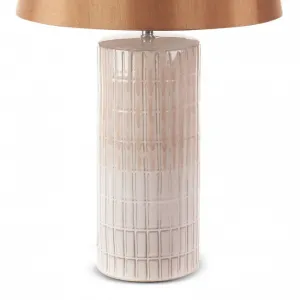Dekoratívna lampa EDNA 01 krémová