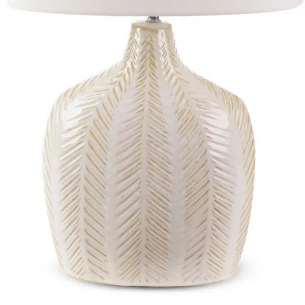 Dekoratívna lampa LIZA 01 krémová