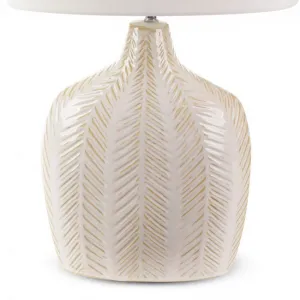 Dekoratívna lampa LIZA 01 krémová