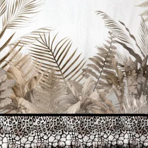ArtFir Obliečky na dvojlôžko EVA 17 | sivá/béžová 220 x 200 cm