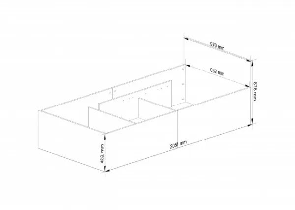 Ak furniture Posteľ CLP 90x200 cm s roštom biela