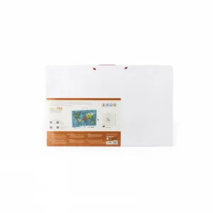 Magnetická tabuľa 2v1 Viga 44508 mapa sveta