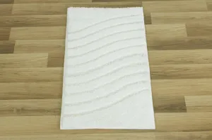Kúpelňový koberček Premium 15 biely