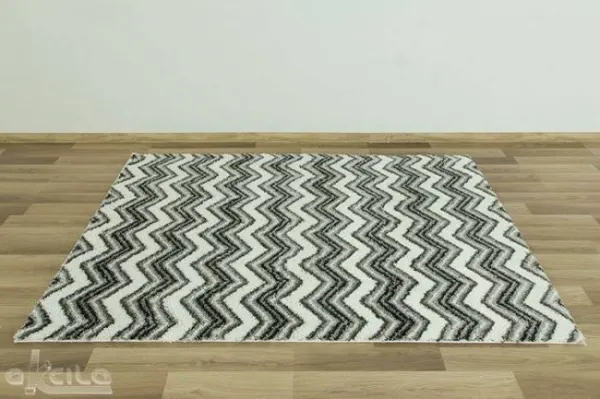 Koberec Onyx 5172 Cik cak bielý