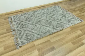 Koberec Berber 6846 l.3D sivý