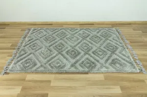Koberec Berber 6846 l.3D sivý