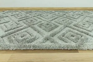 Koberec Berber 6846 l.3D sivý