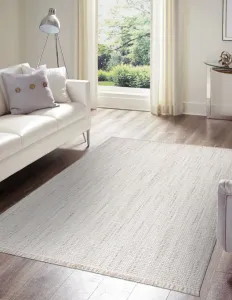Koberec NANO EO78C sivý / biely