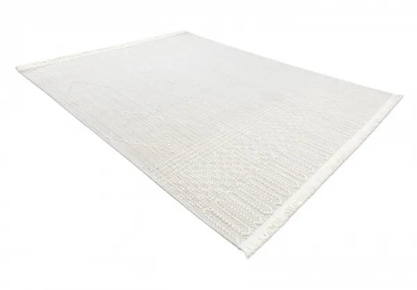 Koberec NANO EM52A romby, biely