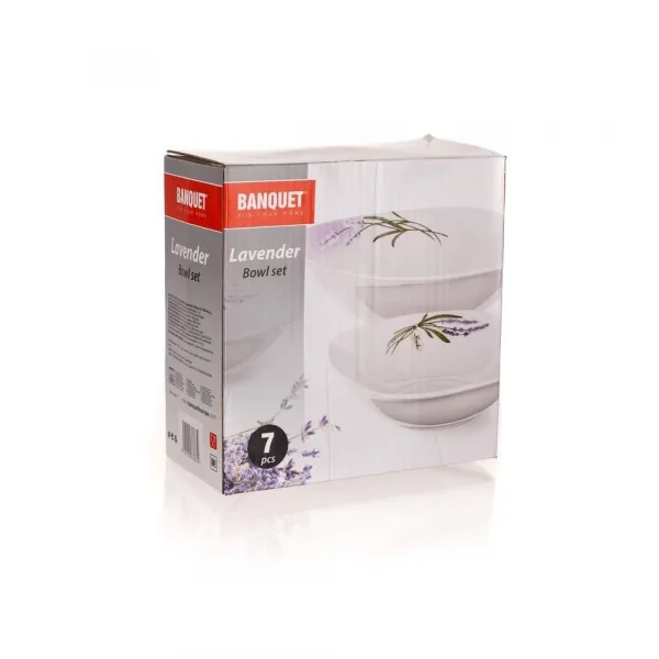 Súprava misiek LAVENDER 7 dielov