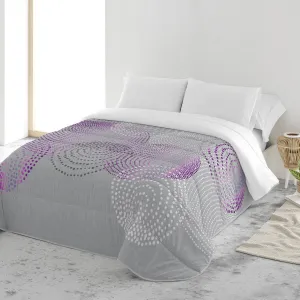 Prikrývka z mikrovlákna s potlačou kruhov 200g/m2
