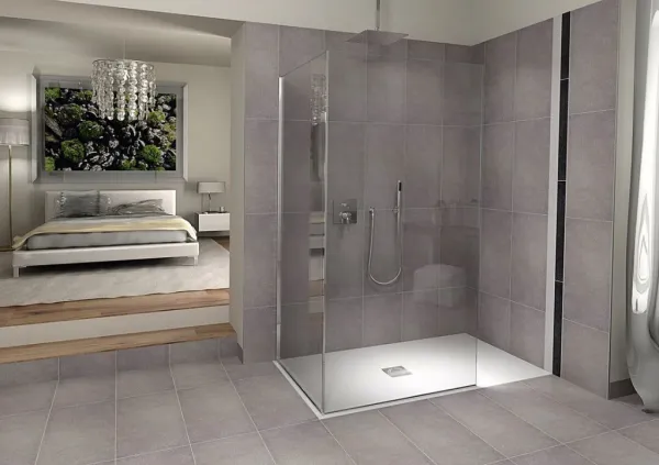 POLYSAN - FLEXIA sprchová vanička z liateho mramoru s možnosťou úpravy rozmeru 170x100cm 72918