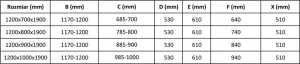 MEXEN/S - APIA sprchovací kút 120x80, dekor - pruhy, chróm 840-120-080-01-20