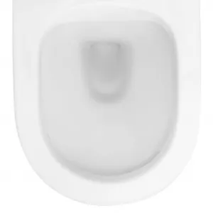 PRIM predstenový inštalačný systém bez tlačidla + WC REA Carlo Flat Mini Rimlesss + SEDADLO PRIM_20/0026 X CF1