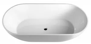 POLYSAN - REDUTA voľne stojaca vaňa liaty mramor 171x81x58cm, biela 71842