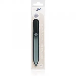 Crystal Bohemia Black sklený pilník na nechty obojstranný 1 ks