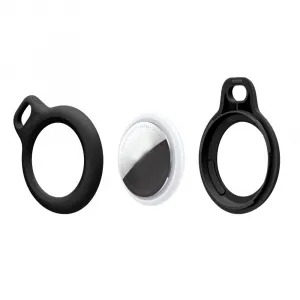 Tech-Protect Rough Chain kryt na Apple AirTag 2ks, čierny