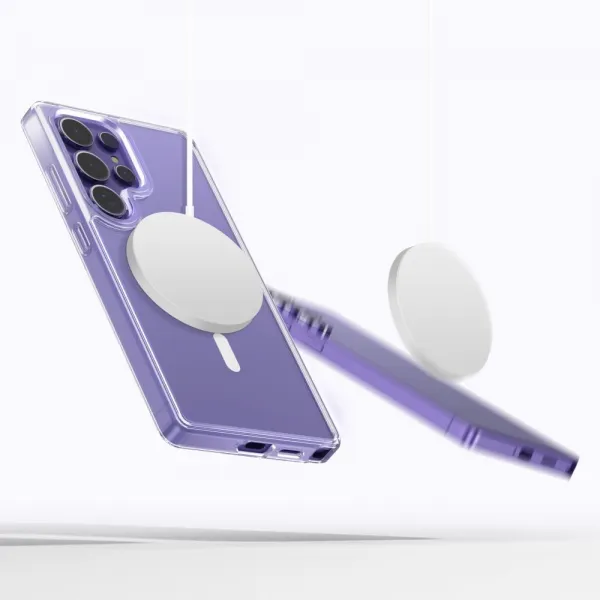 Tech-Protect Flexair Hybrid s MagSafe, Samsung Galaxy S25 Ultra, priehľadný