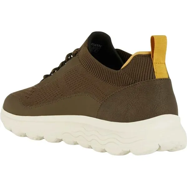 Olive men's sneakers Geox Spherica - Men