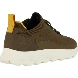 Olive men's sneakers Geox Spherica - Men