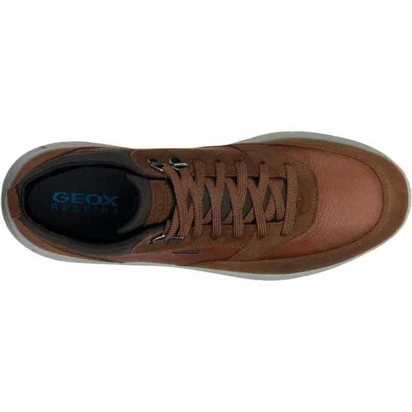 Brown men's ankle shoes Geox Spherica 4x4 B Abx - Men's