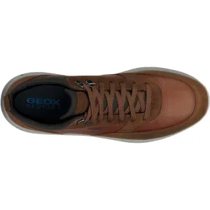 Brown men's ankle shoes Geox Spherica 4x4 B Abx - Men's