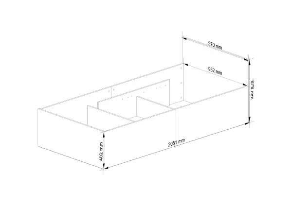 Ak furniture Posteľ CLP 90x200 cm s roštom biela