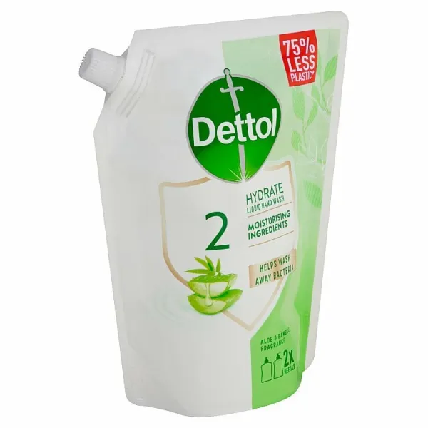 Dettol Soft on Skin Aloe Vera tekuté mydlo náhradná náplň 500 ml