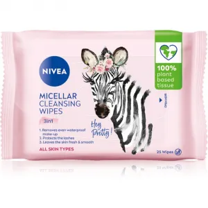 Nivea Micelárne čistiace pleťové obrúsky 3 v 1 25 ks