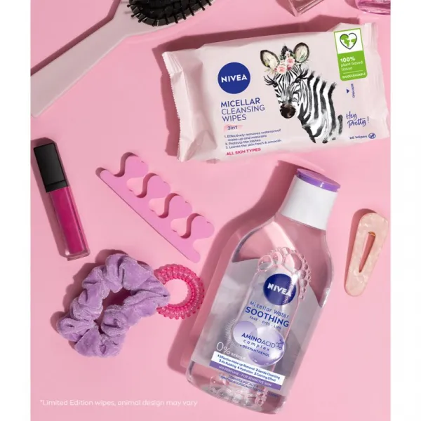 Nivea Micelárne čistiace pleťové obrúsky 3 v 1 25 ks