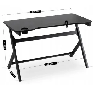 JAKS Herný stôl BLECK 120 cm