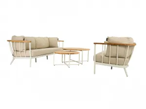 Condor konferenčný stolík krémový 94 cm