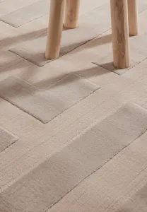 Koberec Perles Onyx béžový / krémový