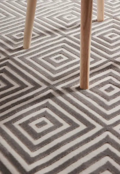 Koberec Perles Howlite krémový / sivý