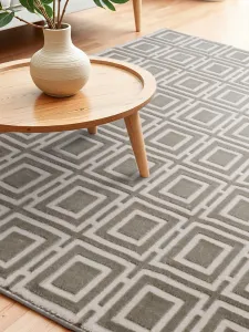 Koberec Perles Howlite krémový / sivý