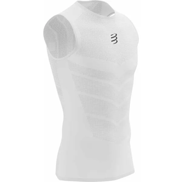 Compressport ON/OFF TANK TOP M Funkčné termo tielko, biela, veľkosť