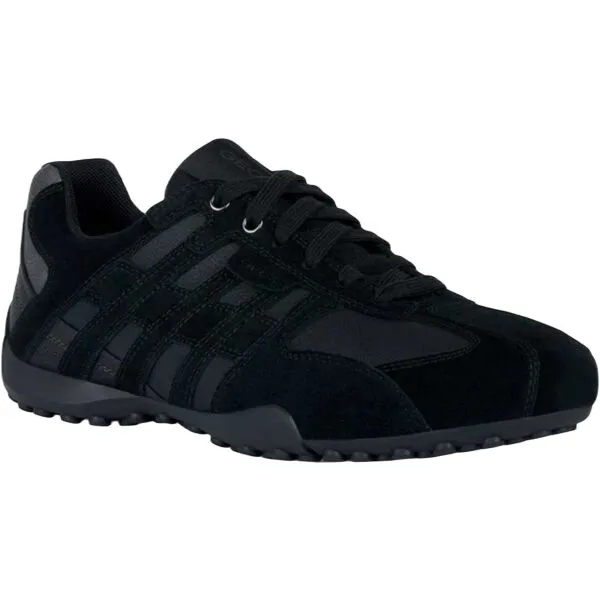 Black men's sneakers Geox Snake - Men's