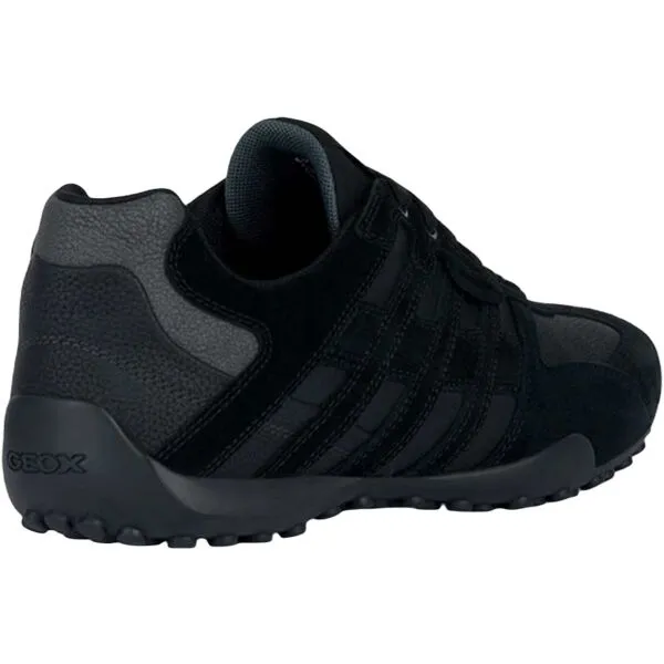 Black men's sneakers Geox Snake - Men's