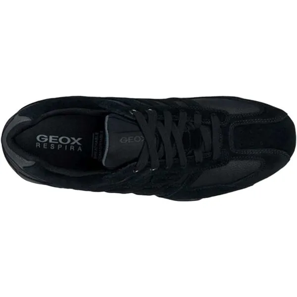 Black men's sneakers Geox Snake - Men's
