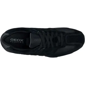 Black men's sneakers Geox Snake - Men's