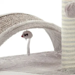 Flamingo Škrabadlo strom Light beige & Light grey