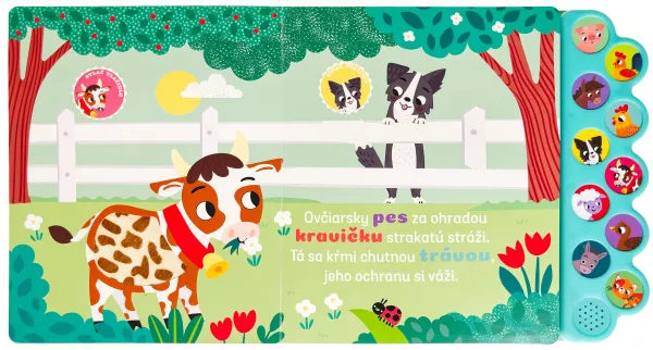 Farma Zvuková kniha s hmatovými prvkami