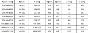 MEXEN/S - LIMA sprchovací kút 90x100, grafit, chróm 856-090-100-01-40